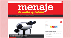 Desktop Screenshot of menajeyregalo.com